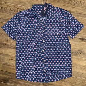 Vineyard Vines Flag Button Down Shirt